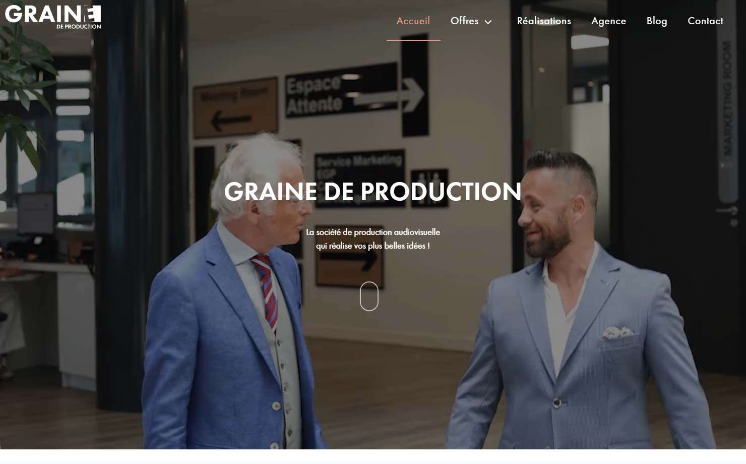 GRAINE DE PRODUCTION - SOCIÉTÉ DE PRODUCTION AUDIOVISUELLE - PARIS