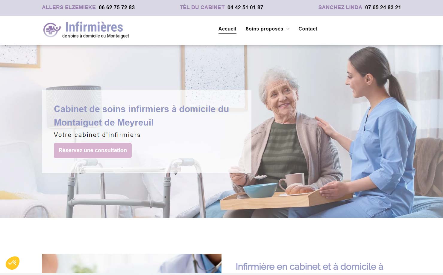 Infirmière à Meyreuil
