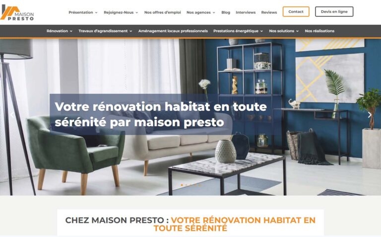 Maison Presto - Rénovation habitat, maison et appartement