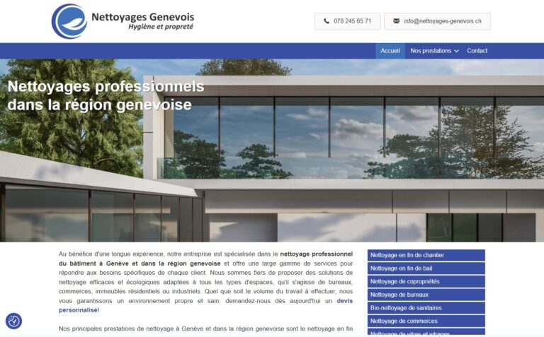 Nettoyages Genevois