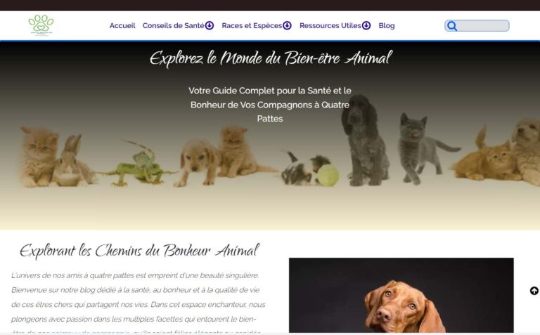 Santecompagnon.com : Votre Allié pour la Santé et le Bonheur de Vos Animaux !