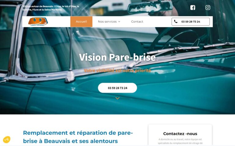 Vision parebrise
