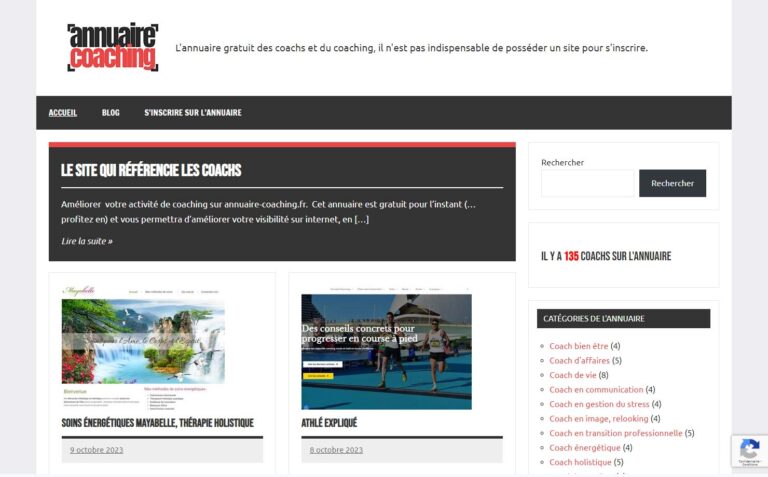 Annuaire coaching