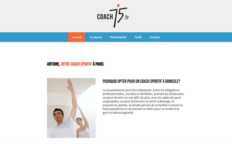 Antoine, votre coach sportif à Paris
