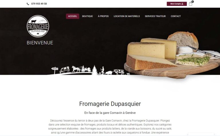 Fromagerie Dupasquier - Vente de fromages et produits du terroir à Genève