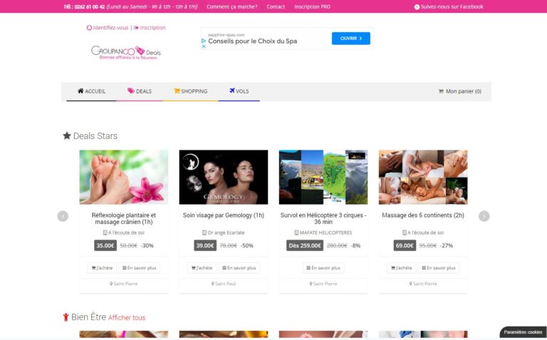 Groupanoo - Réunion Bonnes Affaires & Bons Plans