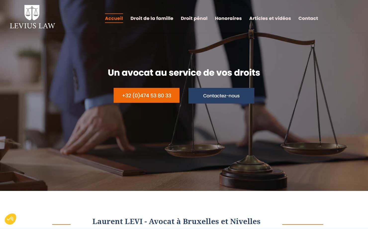 Laurent LEVI votre Avocat à Bruxelles