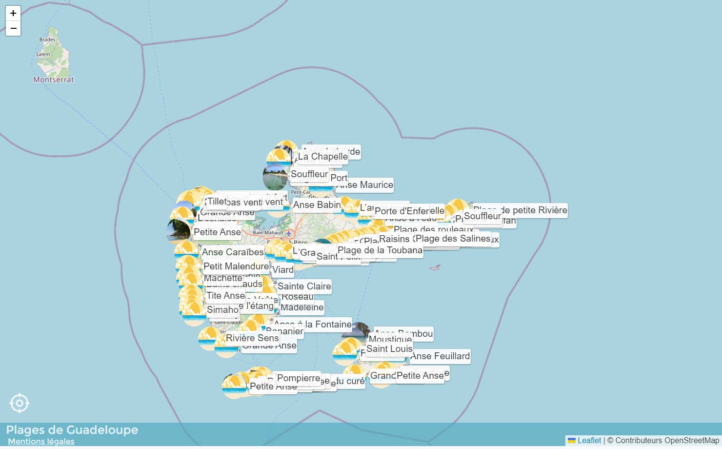 Plages de Guadeloupe