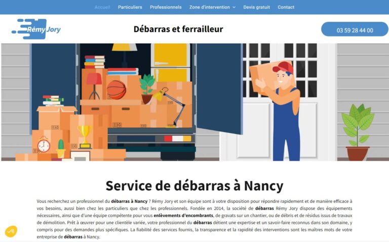 Rémy Jory - Service débarras à Nancy