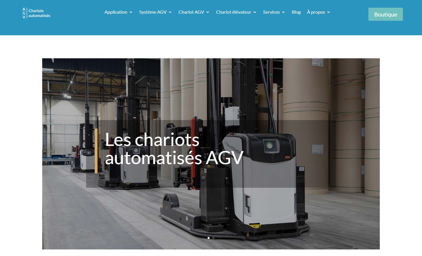 Chariots automatisés AGV