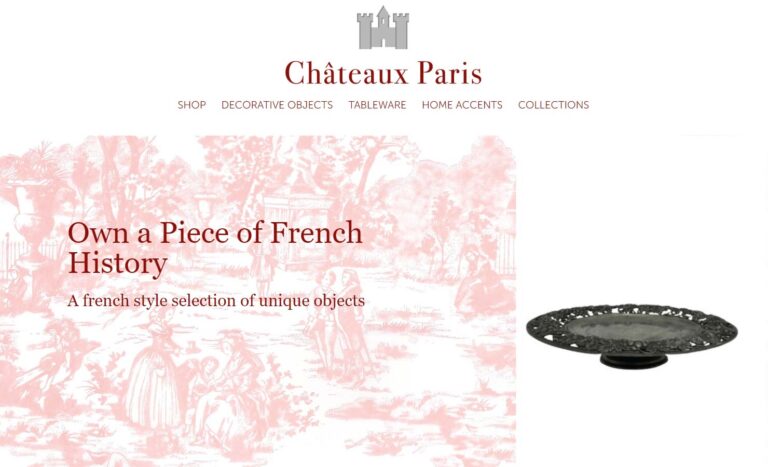 ChateauxParis.com - L'élégance des objets antique à la française