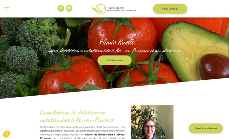 Flavie Ruelle - Nutritionniste à Aix-en-Provence