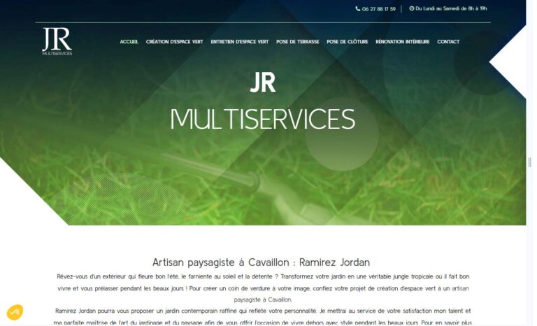 JR Multiservices - Artisan Paysagiste à Cavaillon dans le 84