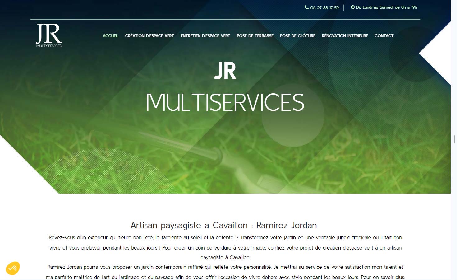 JR Multiservices - Artisan Paysagiste à Cavaillon dans le 84