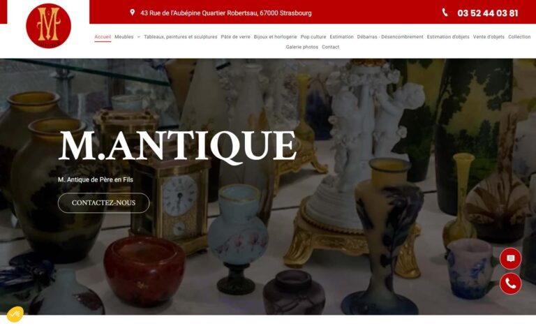 M. ANTIQUE - Antiquaire en Alsace
