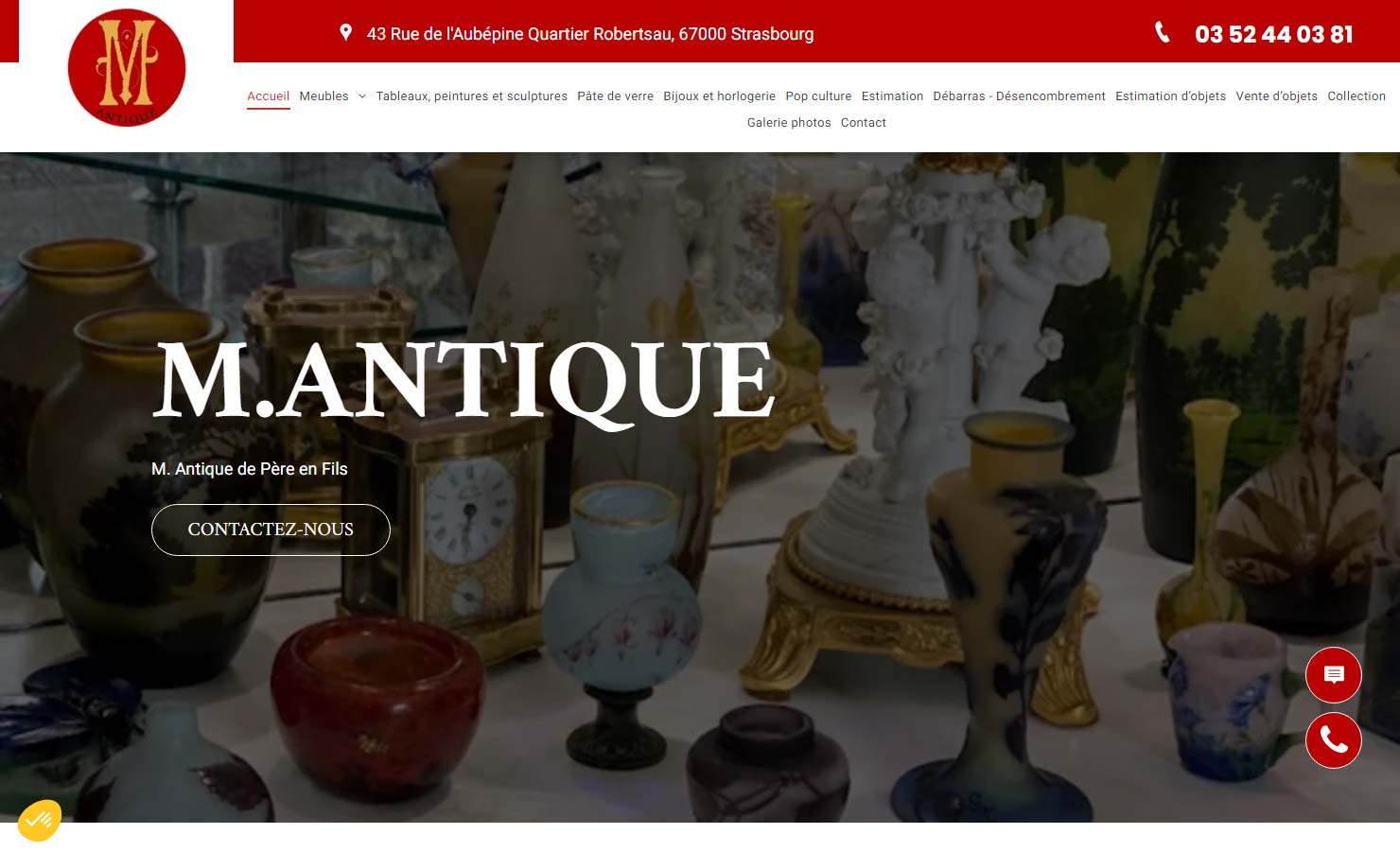 M. ANTIQUE - Antiquaire en Alsace