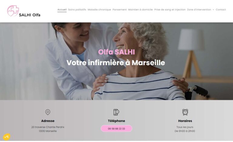 Olfa SALHI - Infirmière libérale à Marseille 13010