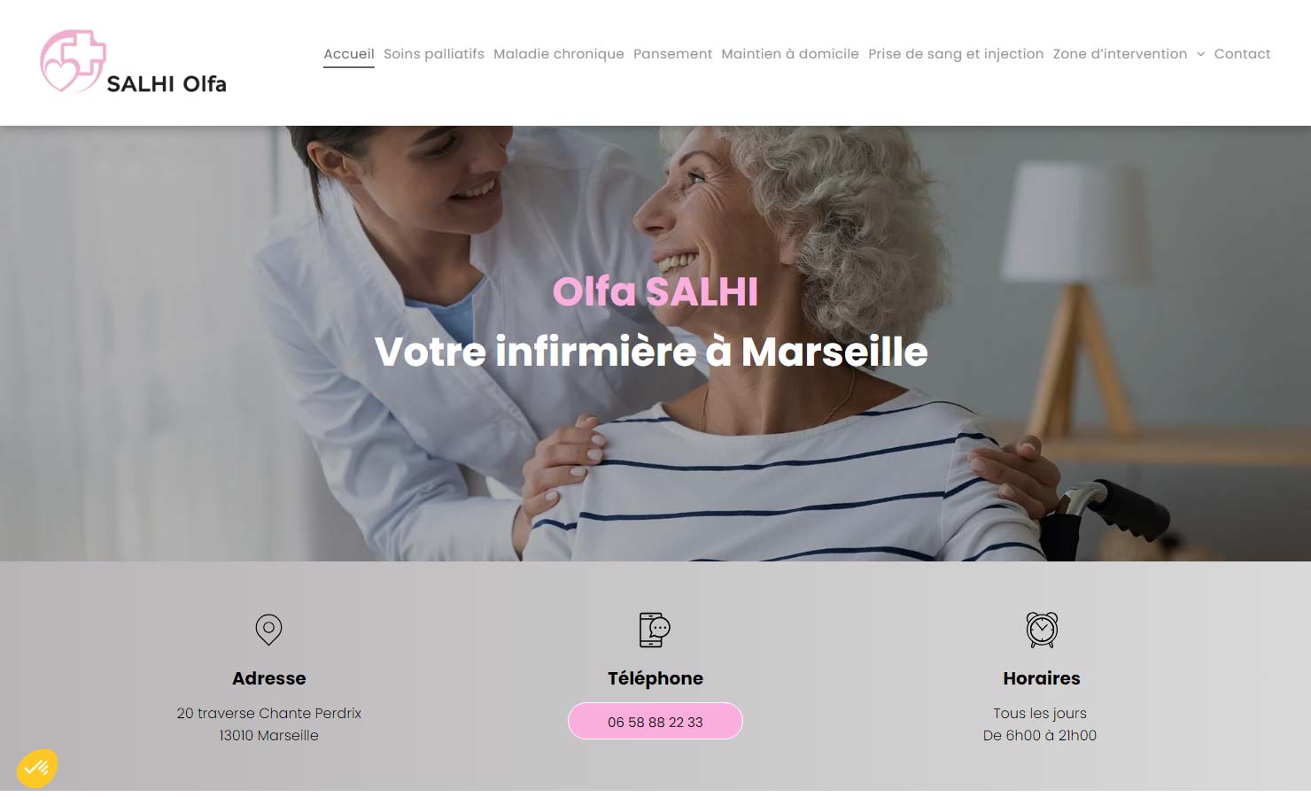 Olfa SALHI - Infirmière libérale à Marseille 13010