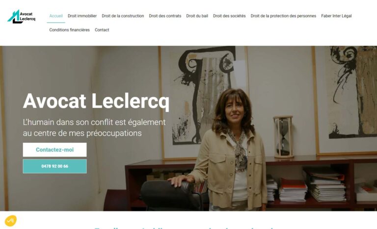 Maitre Tamara Leclercq