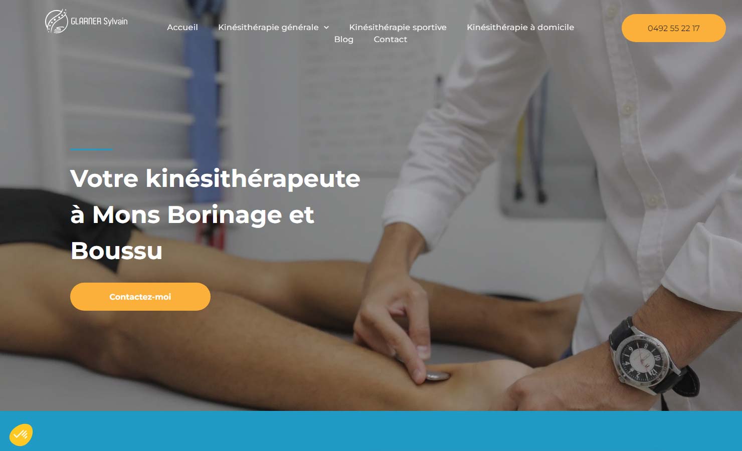 GLARNER Sylvain - Kinésithérapeute à Mons