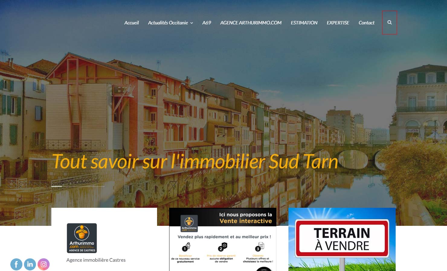 Immobilier sud tarn
