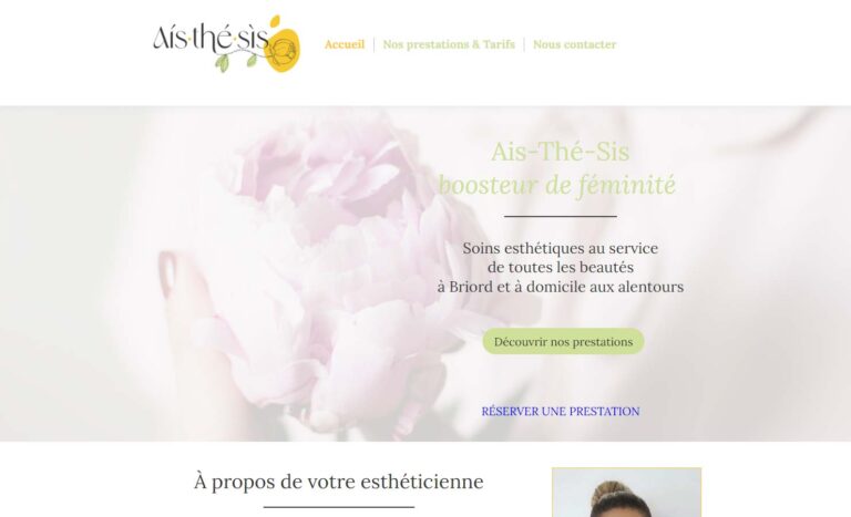 Lauriane Aisthesis - Esthéticienne à Briord
