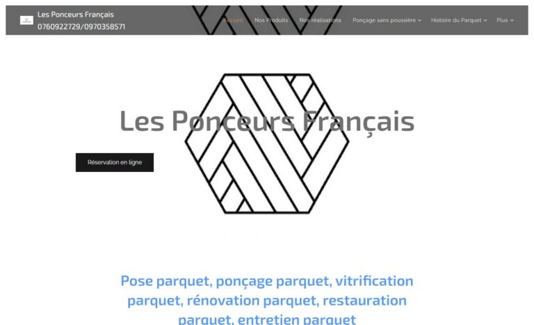 Les ponceurs français