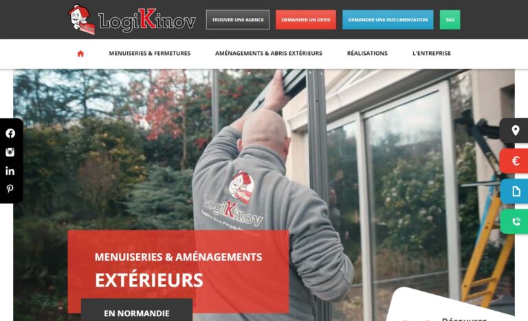 LOGIKINOV - Un expert polyvalent de la menuiserie extérieure en Normandie