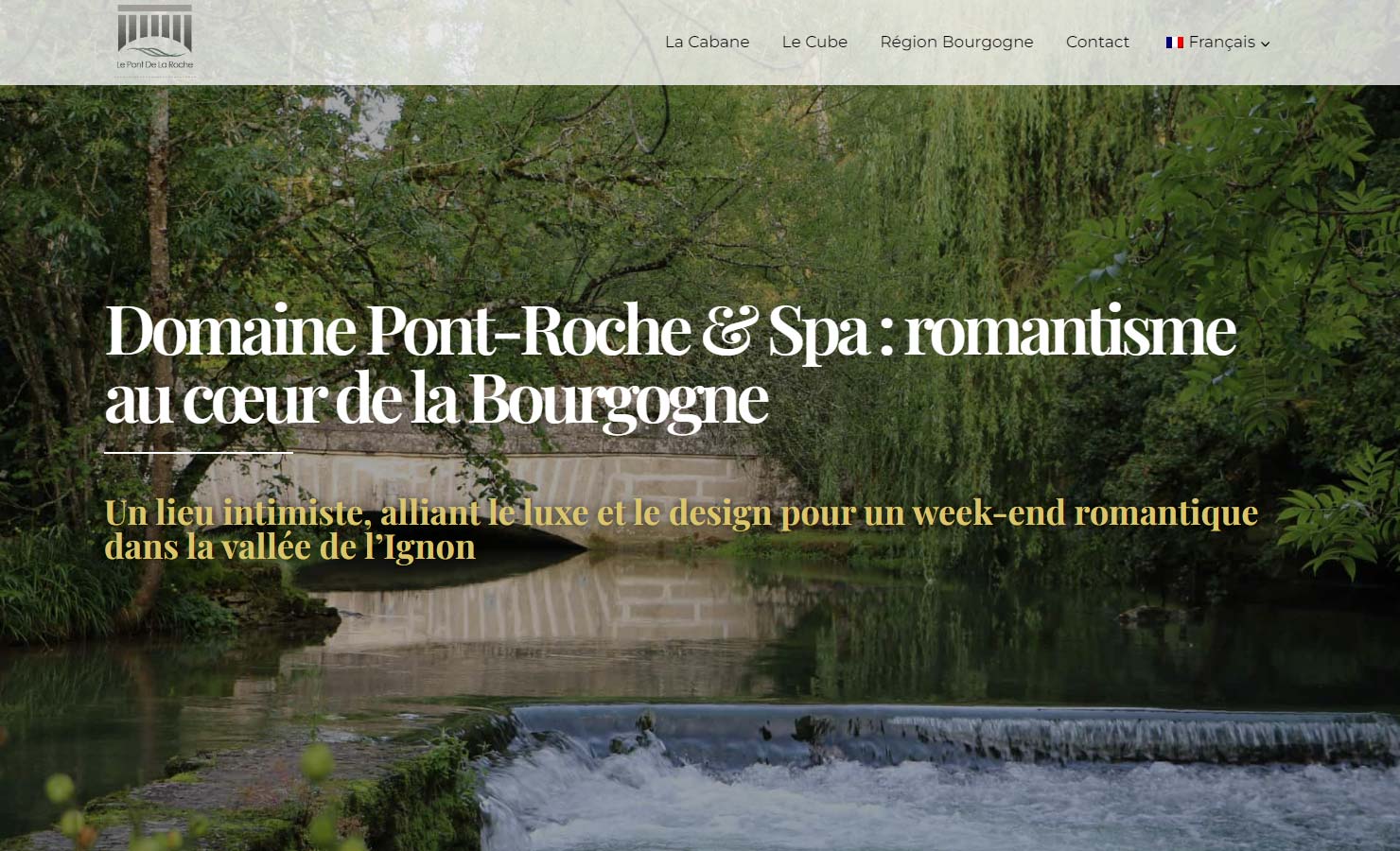 Domaine Pont-Roche & Spa : Hébergement romantique et insolite en Bourgogne