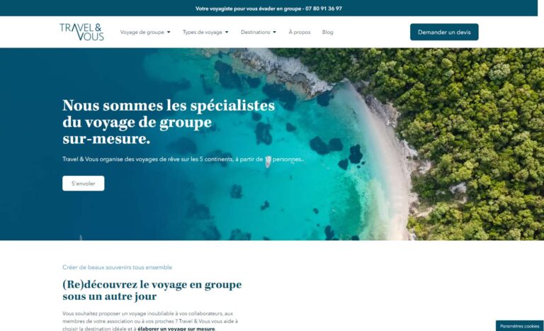 Travel & Vous - Agence de voyage