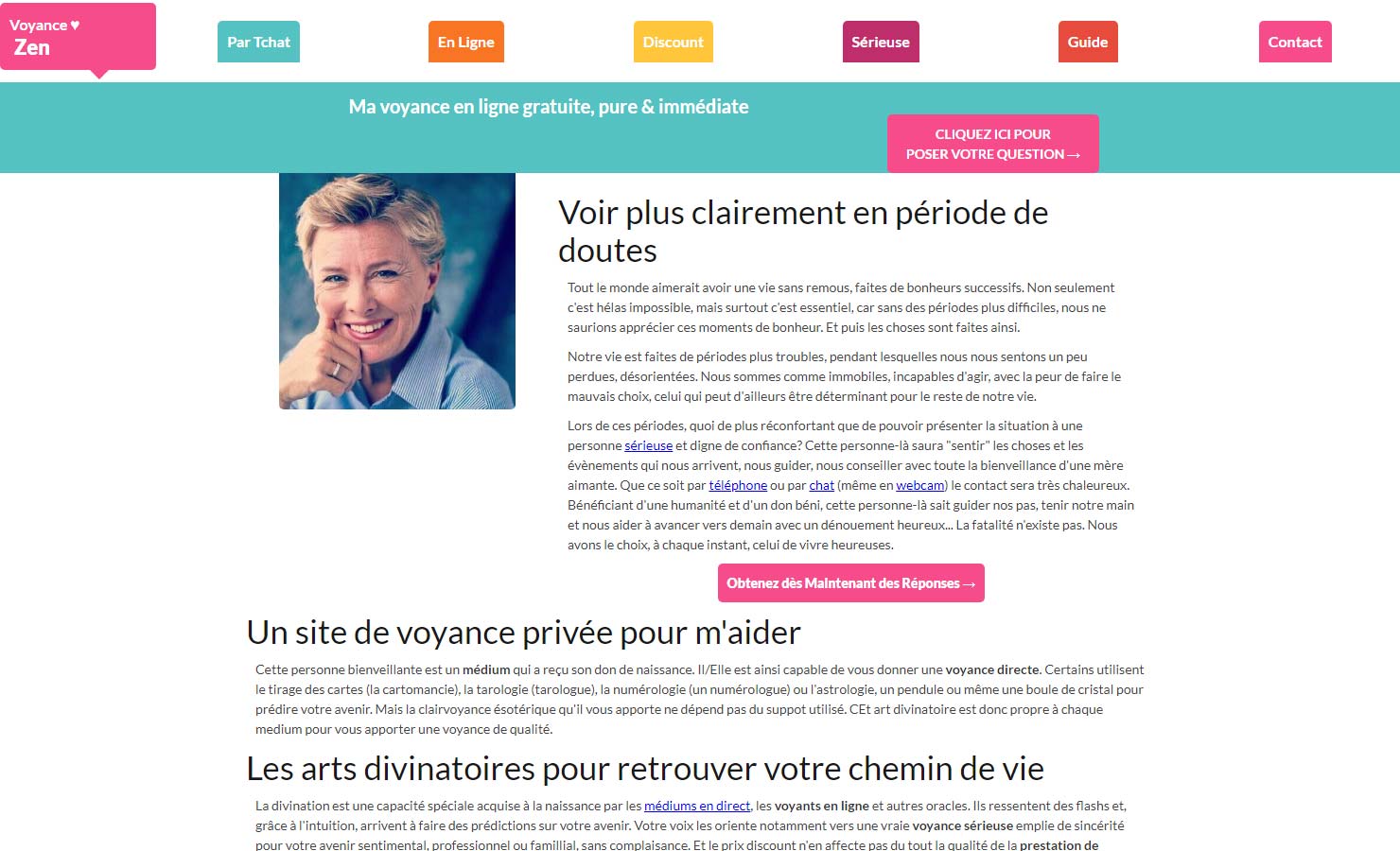 Voyancezen - Voyance gratuite par Chat en Ligne