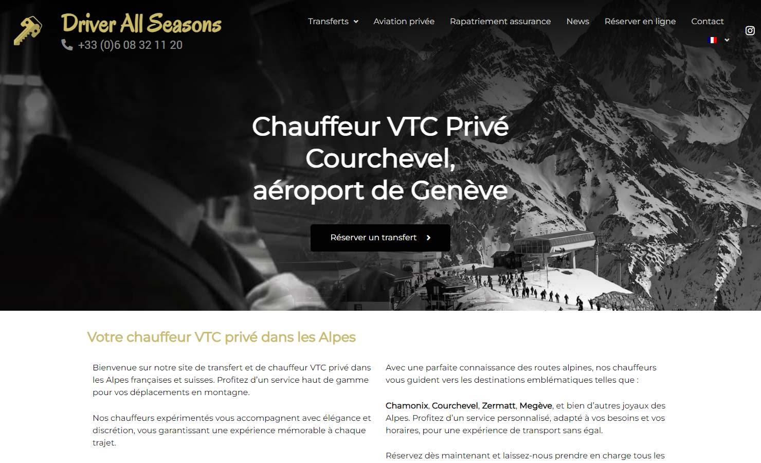 Driver All Seasons VTC Courchevel
