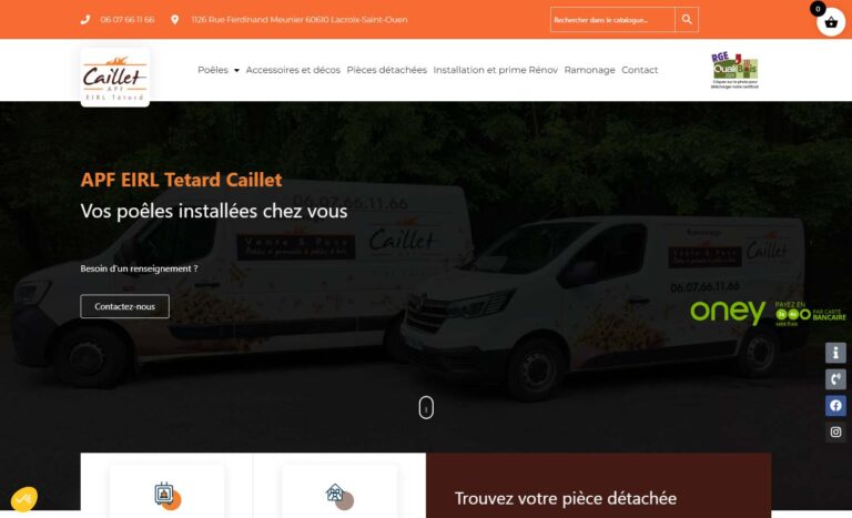 APF EIRL Tetard Caille - Ramonage de poêles dans l'Oise