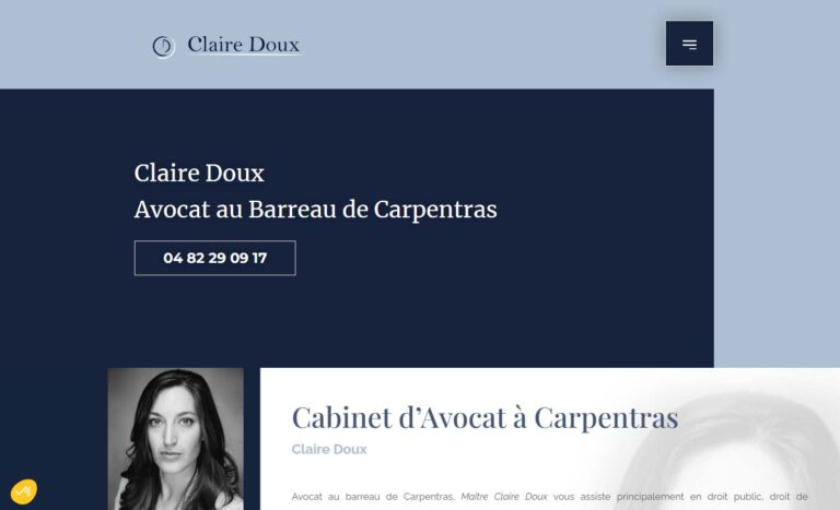 Maître Claire Doux - Avocat dans le 84