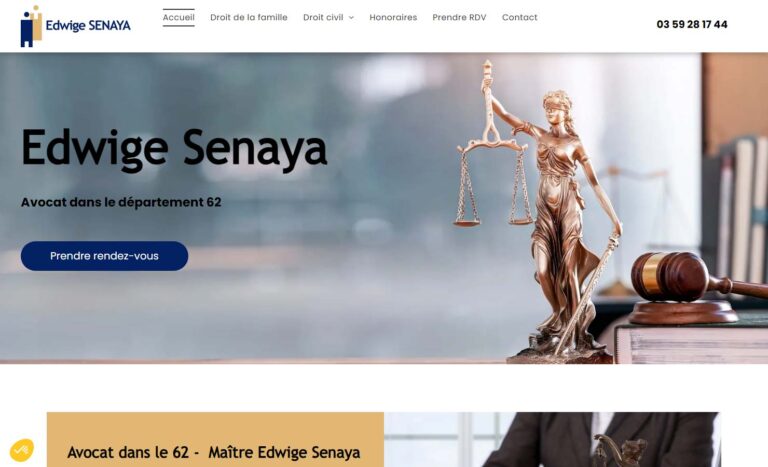 Maître Edwige Senaya - Avocat dans le département 62