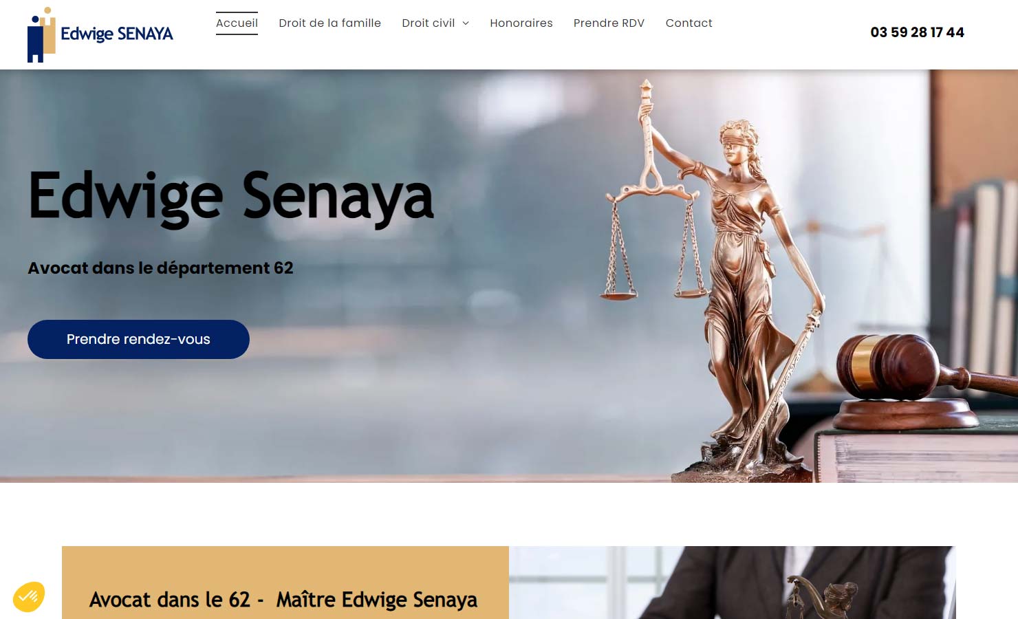 Maître Edwige Senaya - Avocat dans le département 62