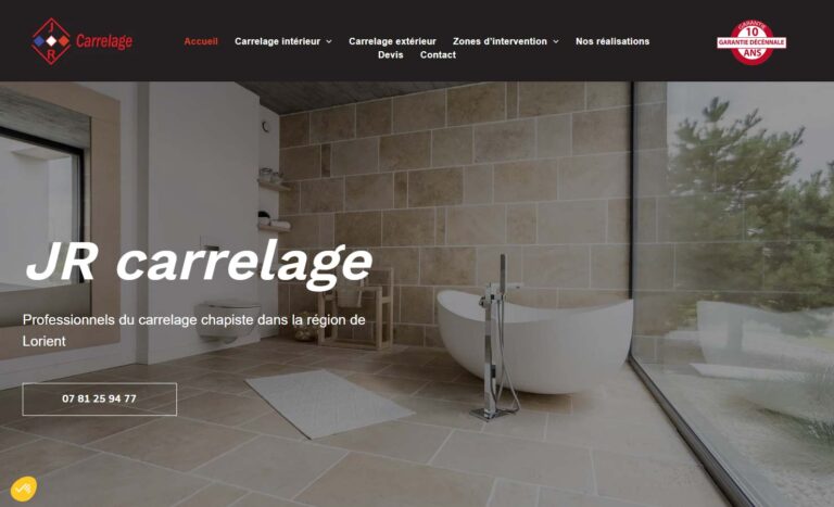 JR Carrelage - Artisan carreleur à Lorient