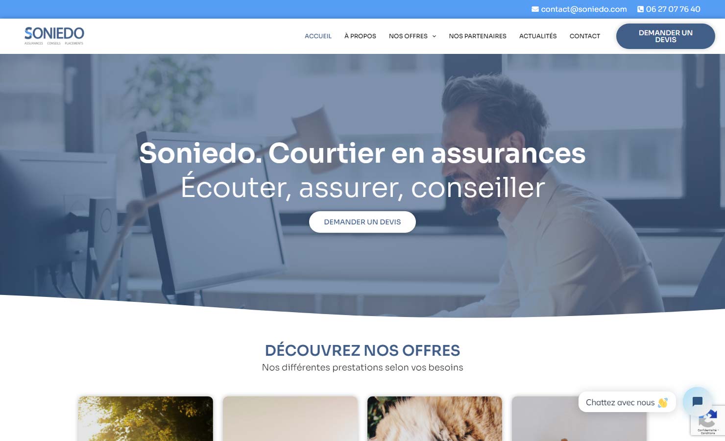 Soniedo - Assurances santé / prévoyance pour retraités et TNS à Marseille