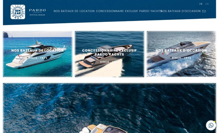 Suncap - Location de bateaux à Saint-Tropez