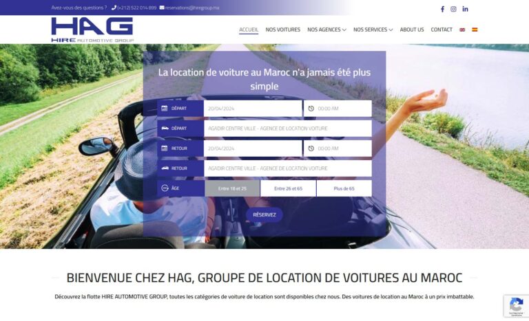 Hire Group - Location voiture maroc