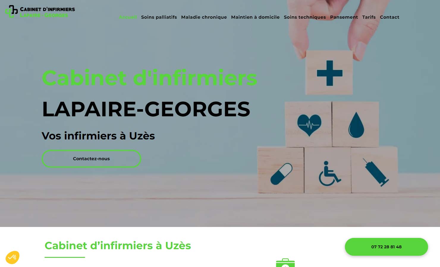Lapaire Georges - Soins palliatifs à Uzès