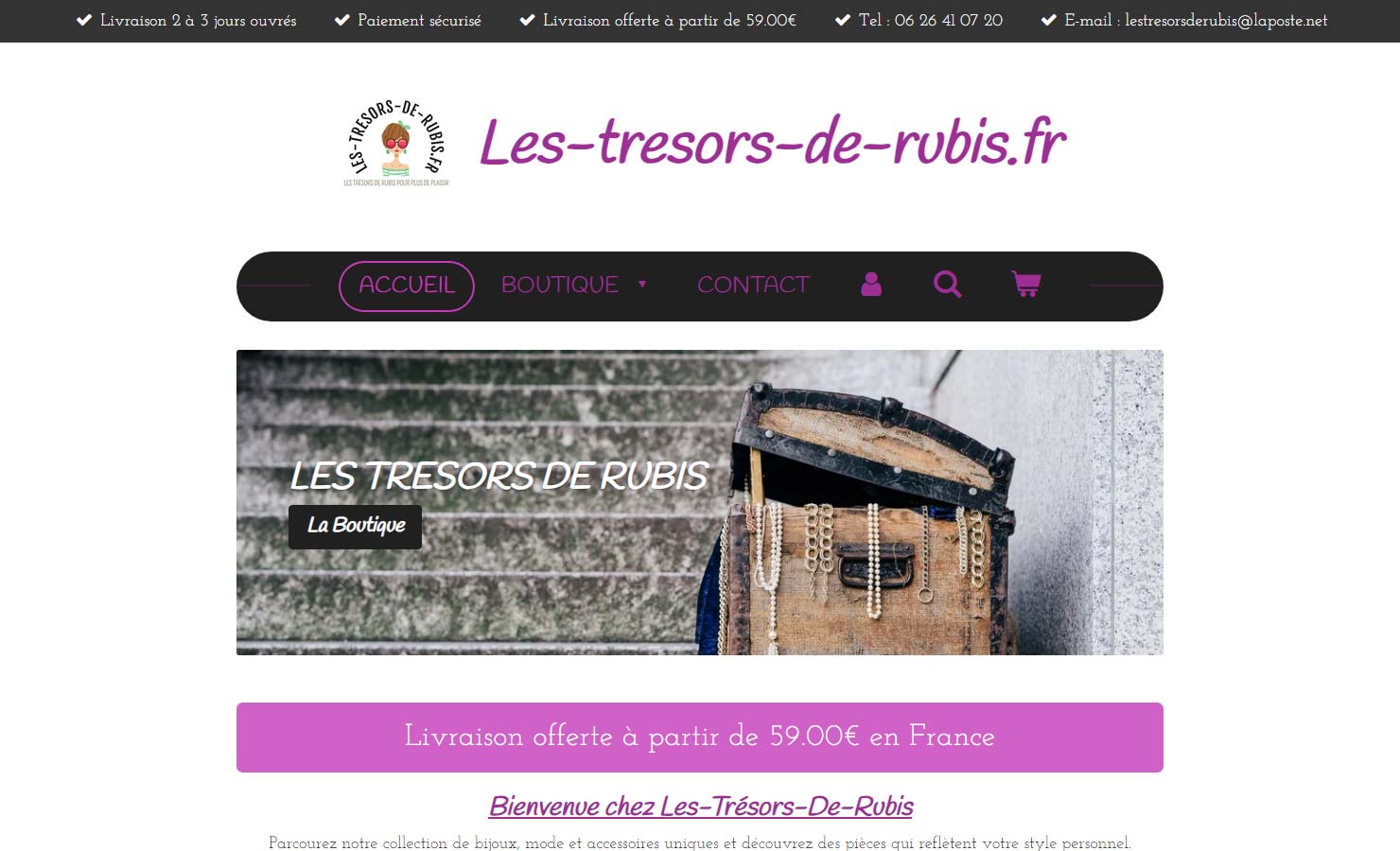 Les tresors de rubis