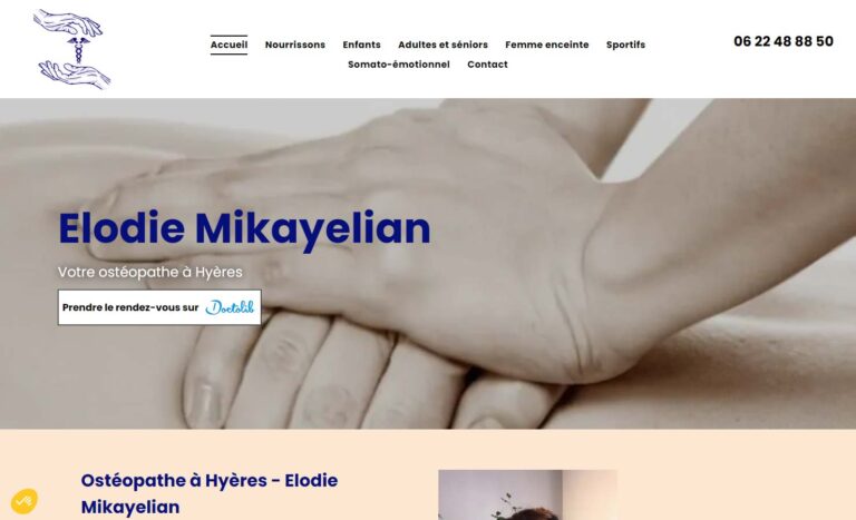 Elodie Mikayelian - Ostéopathie somato-émotionnelle