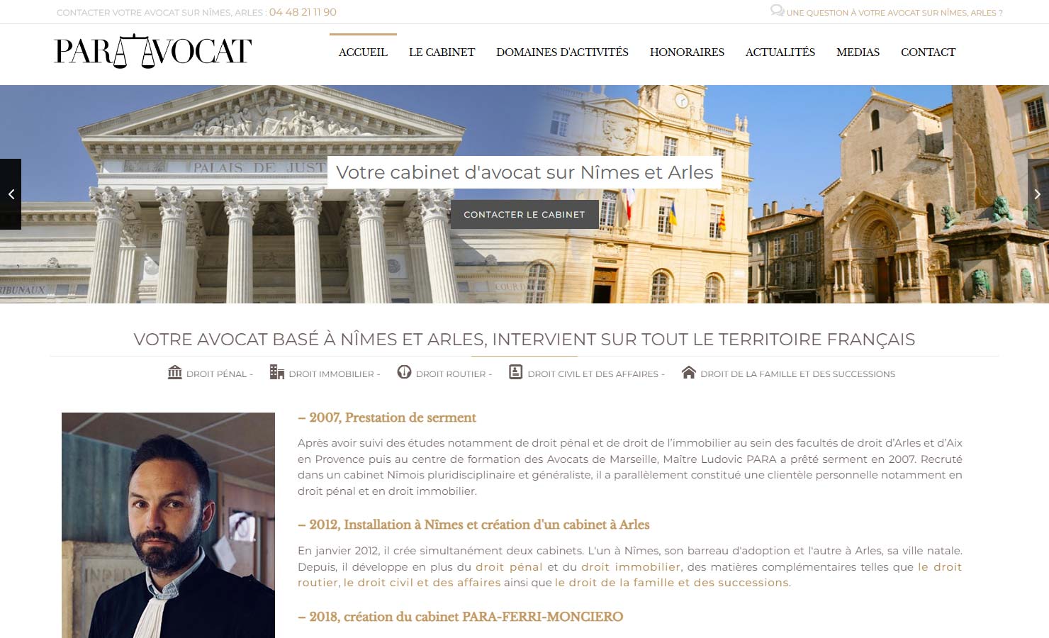 Me PARA - Avocat en droit de la famille, avocat divorce Arles, avocat affaires familiales Nîmes