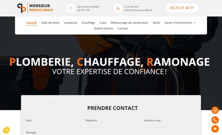 Patrice Rinck - Plombier Chaumont