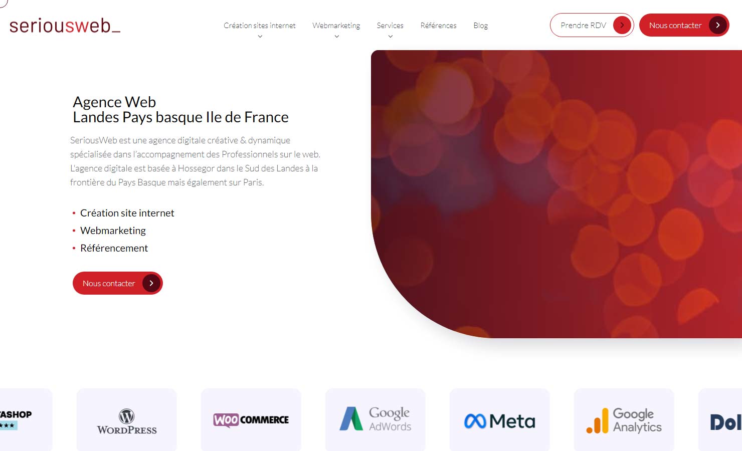 SeriousWeb - Votre Agence Web dans le Sud des Landes et le Pays Basque