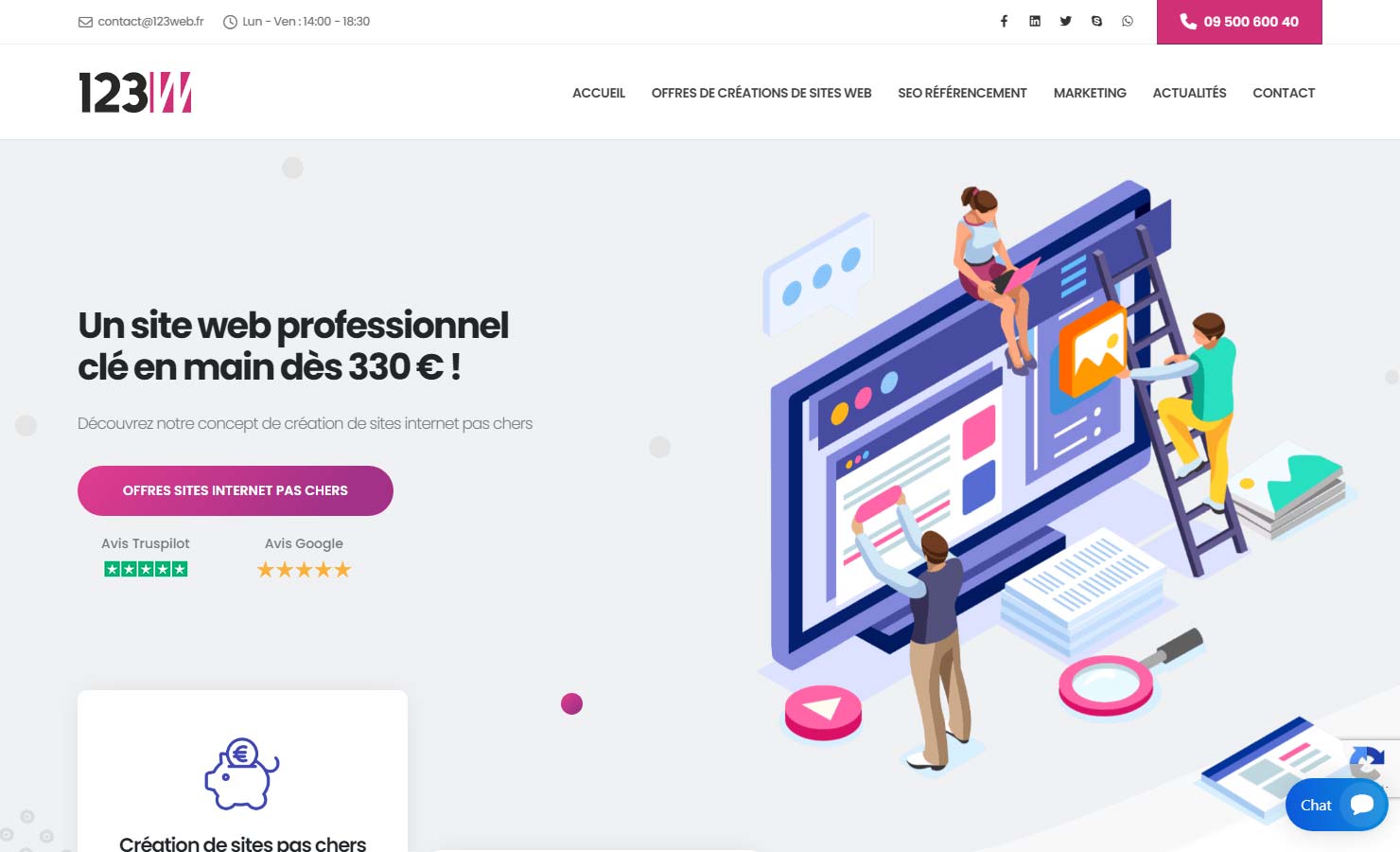 123web - Sites web pas chers
