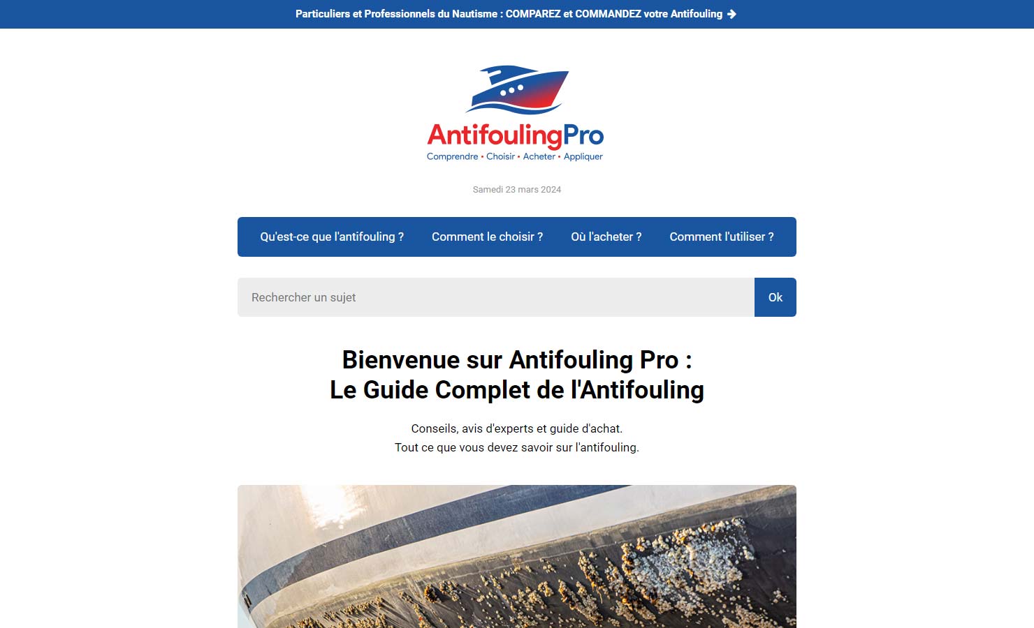 Antifouling Pro - Le Guide Complet de l'Antifouling