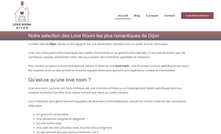 Love Room Dijon
