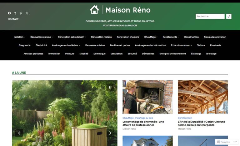 Maison Réno - Mes travaux comme un pro !